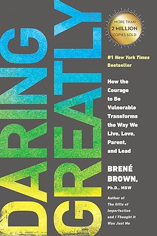 Book cover for Daring Greatly by Brené Brown